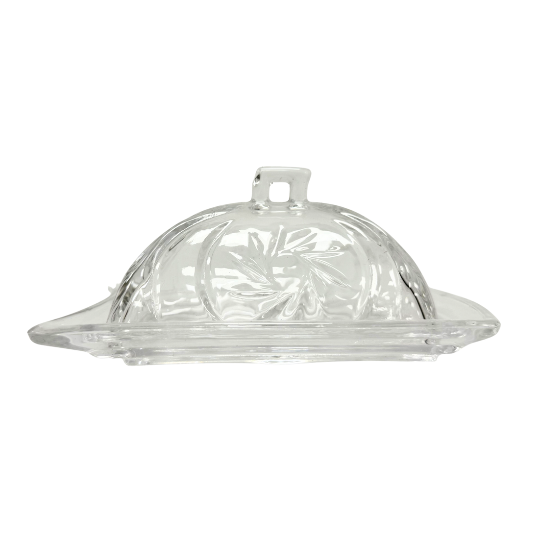 Glass Dish – صحن زجاجي فاخر للضيافة