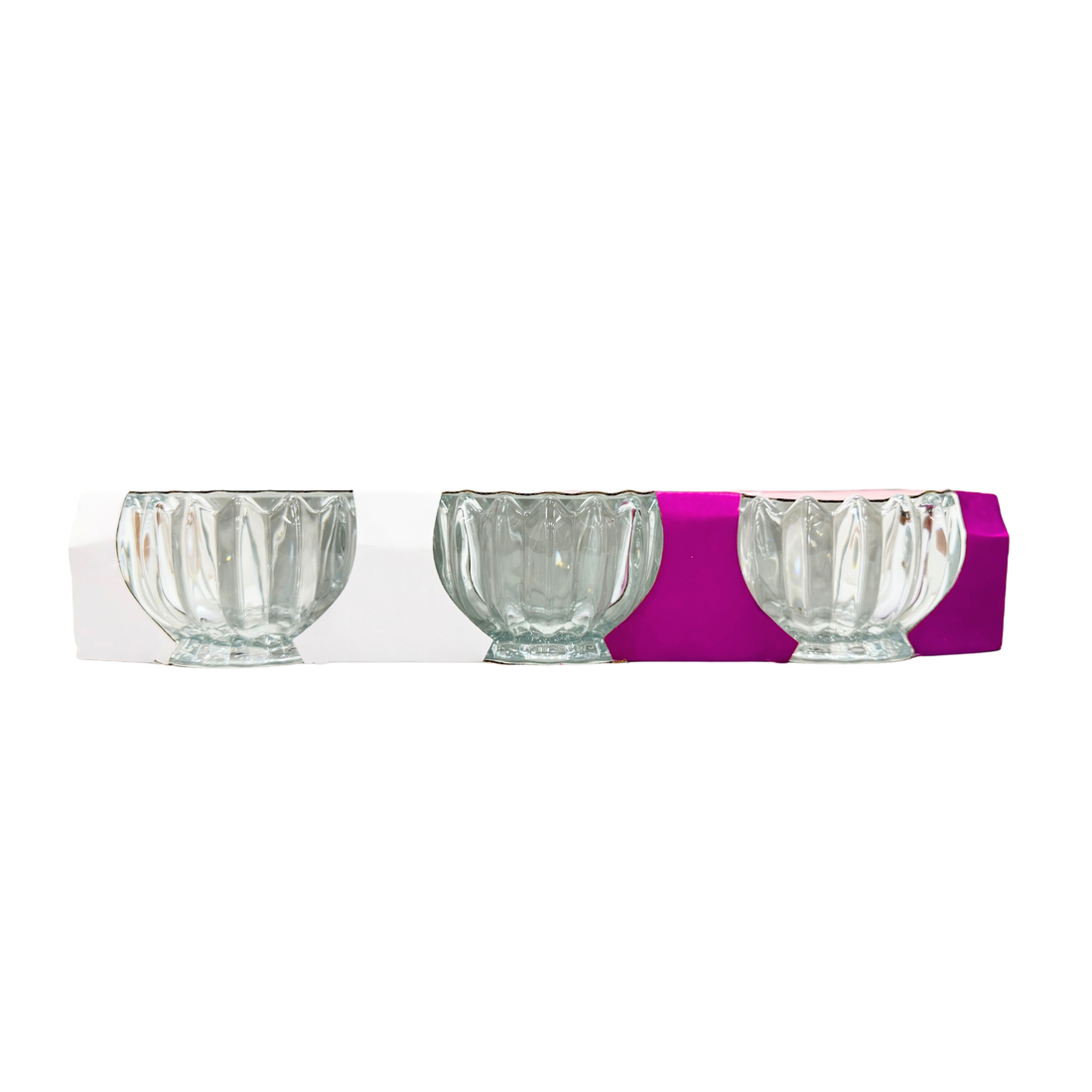 طقم بوادي زجاجي -Glass bowls set