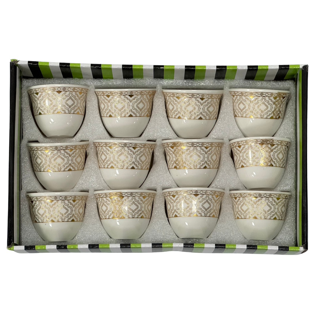 Arabic coffee 12 cups - فناجين عدد ١٢