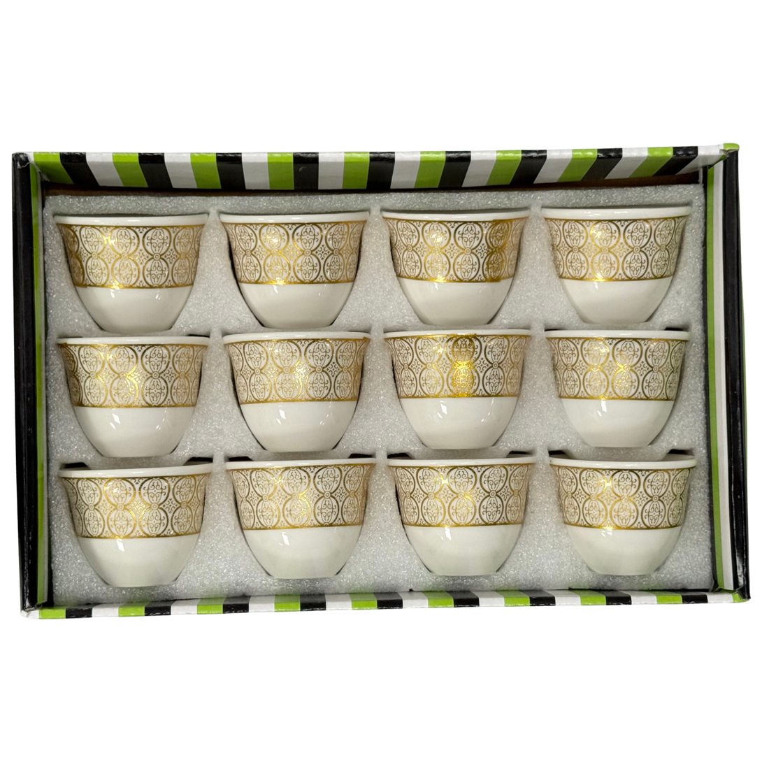 Arabic coffee 12 cups - فناجين عدد ١٢
