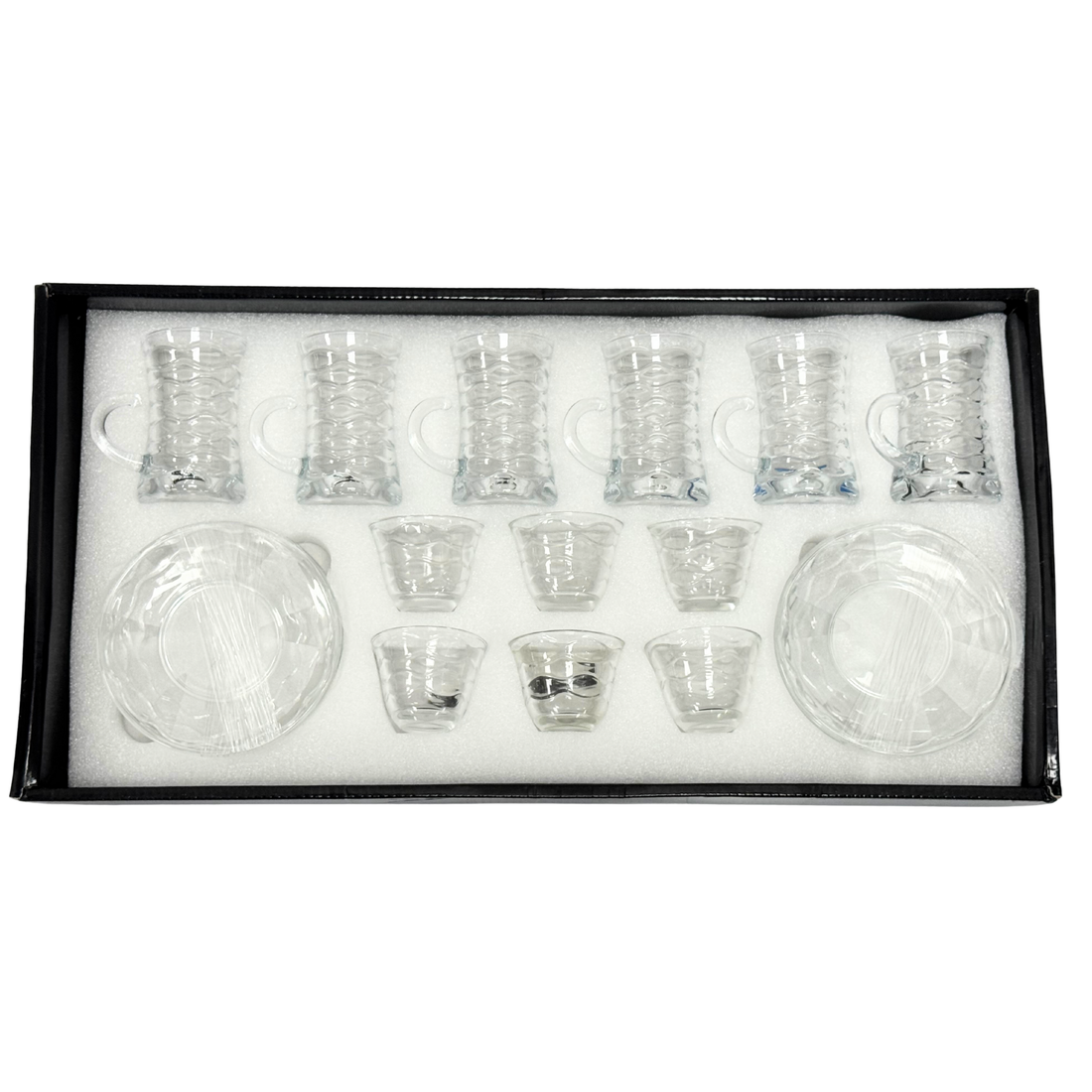 Arabic tea & Coffee cups set of 6 - طقم استكانات وفناجين