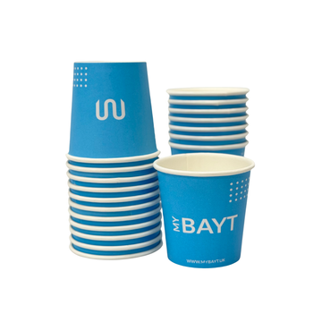 50 Pcs Paper Cups 5oz - اكواب ورقية ٥ انوص ٥٠حبة