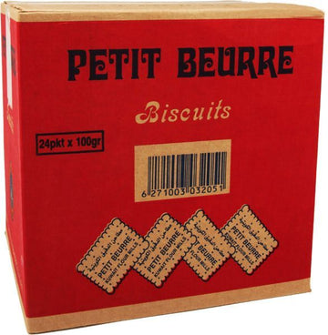 Petit Beurre Biscuits Box 24pcs -  بسكوت بيتي بور كرتون ٢٤ حبة