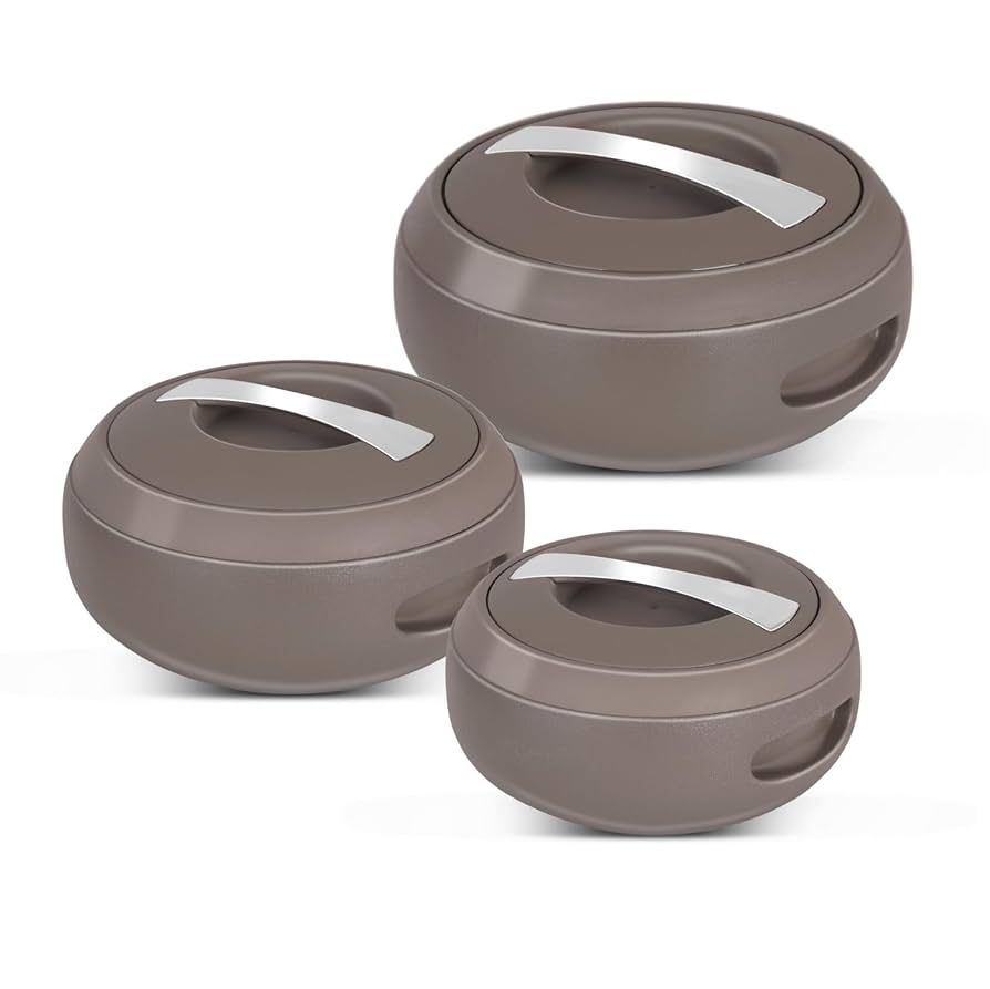 insulated Food Containers Set of 3 - حافظات الاكل ٣ احجام