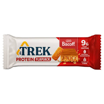 Trek Protein Flapjack Lotus Biscoff 50g -  قالب الشوفان بالبروتين باللوتس
