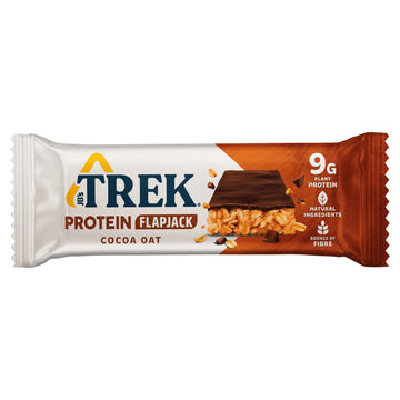Trek Protein Flapjack Cocoa Oat 50g - قالب الشوفان والكاكاو بالبروتين