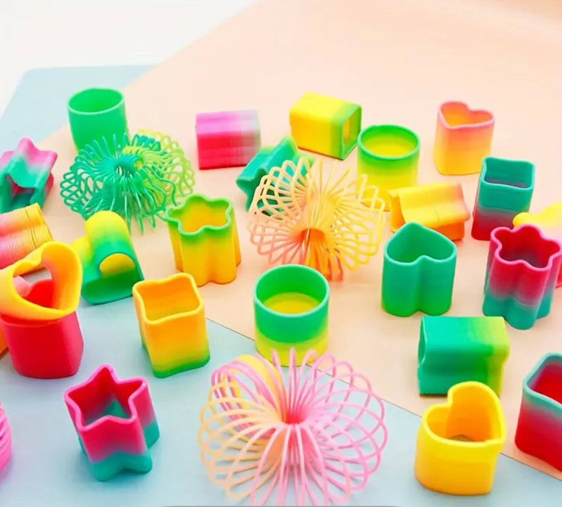 Slinky - Random Style Colourful Spring Ring