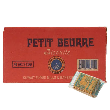 Petit Beurre Biscuits Box 48pcs -  بسكوت بيتي بور كرتون ٤٨ حبة