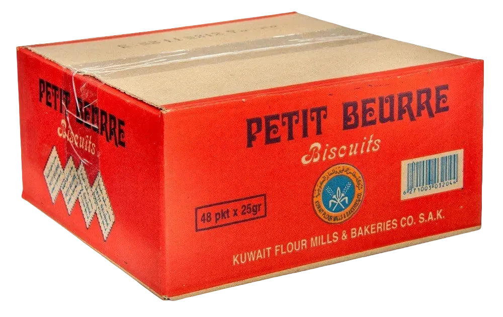 Petit Beurre Biscuits Box 48pcs -  بسكوت بيتي بور كرتون ٤٨ حبة